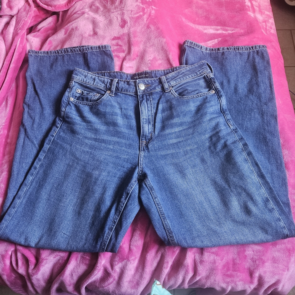 Aeropostale Classic Denim Wide Leg Jeans